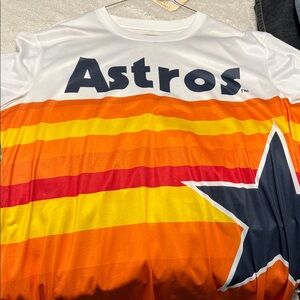 Astros Striped Jersey
